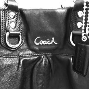 COACH 5722126 Charlie Carryall Bag ~black leather